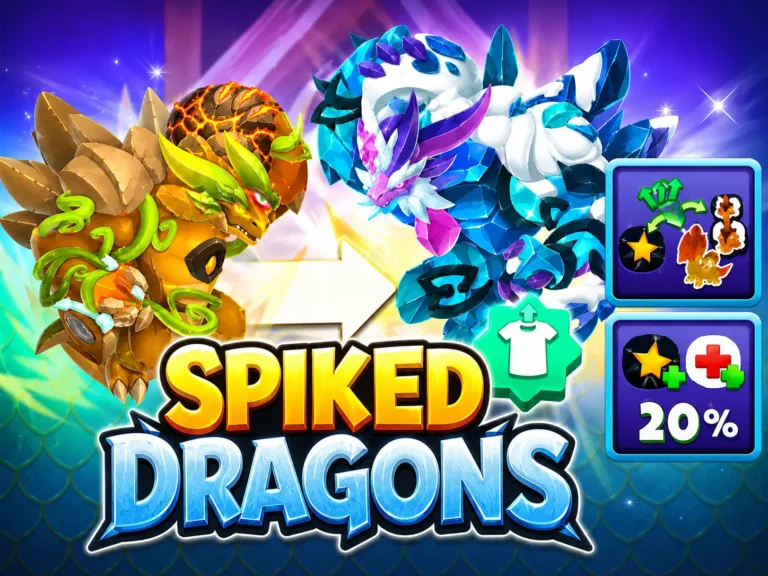 Dragon City MOD APK Spiked Dragons & Unlimited Gems (2026)