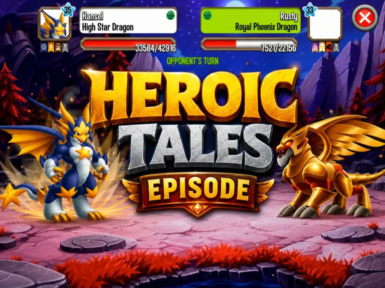 Dragon City MOD APK Heroic Tales Episode #8 – Whitetip Chapter 1