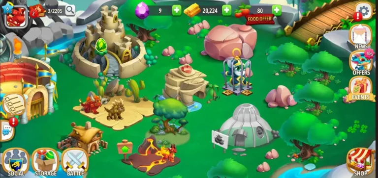 Dragon City MOD APK Old Version