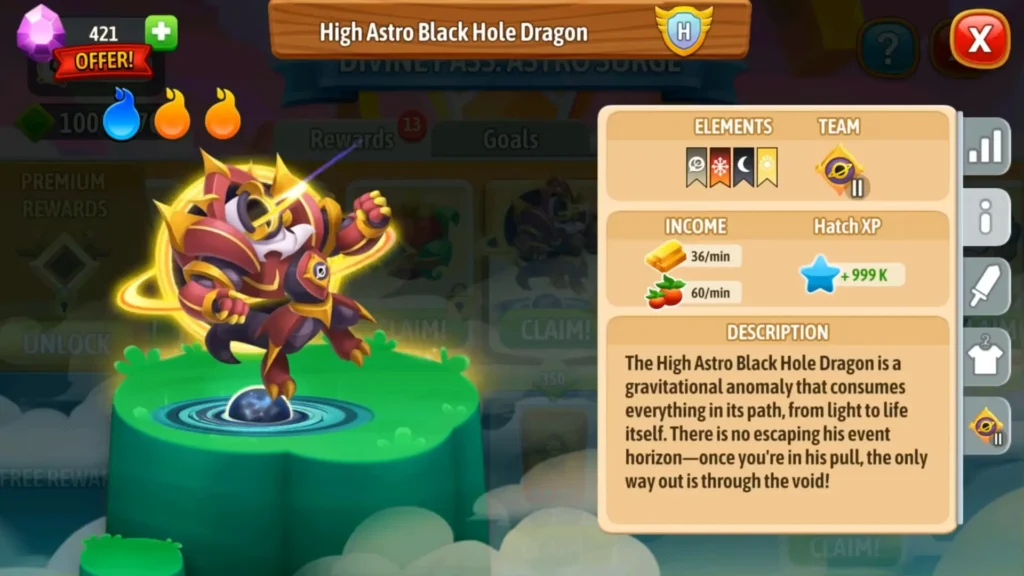 Dragon City MOD APK Quantum Voyage Event