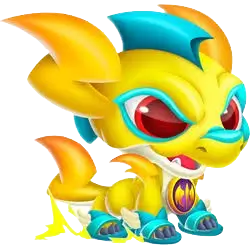 Dragon City Yellow Dragon